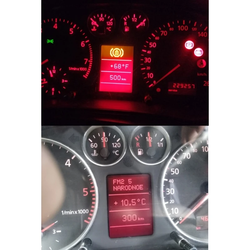 

Practical Vehicle VDO LCD Display Screen Replacement Parts Compatible with A3 A4 A6 S3 S4 S6 Auto Replacement Parts