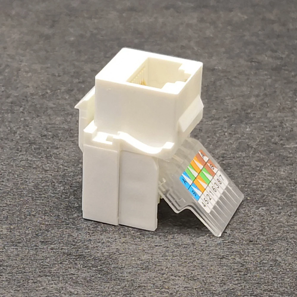 Гнездовой разъем RJ45 Cat6 UTP сетевой модуль для настенной пластины бесплатный