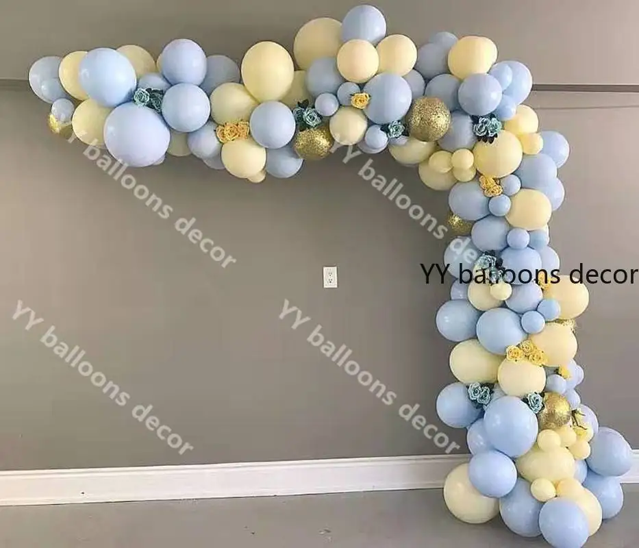 117 шт. пастельных DIY Макарон воздушный шар Фотофон для свадьбы девичвечерние