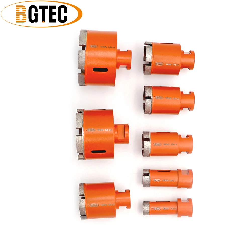 

Алмазные сварные коронки BGTEC M14 для бурения гранита и мрамора, 1 шт.