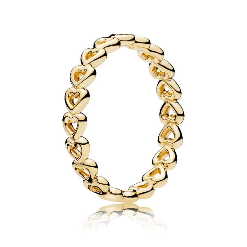 Rings 003 Серебряное кольцо в форме короны в форме сердца для женщин, европейские оригинальные кольца на палец, свадебные ювелирные изделия, 50 стилей, Прямая поставка - Цвет основного камня: Rings 003