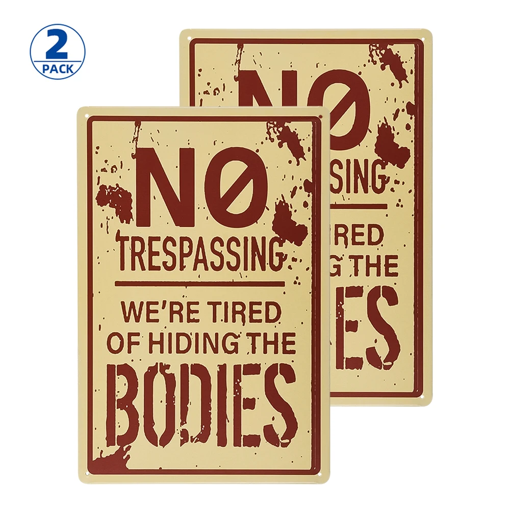 

2 упаковки, ретро модные шикарные забавные металлические жестяные знаки. Мы устали от прятки тела