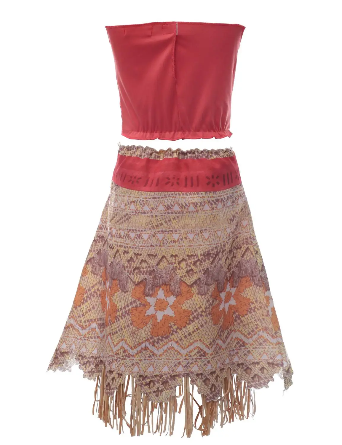 Детский костюм моано платье ваяны с ожерельем для Хэллоуина 2021 | Детская одежда и