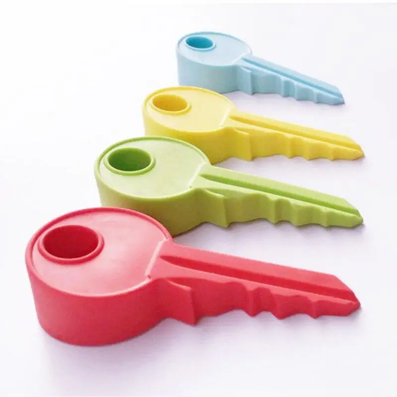 1 шт Детские защита пальцев милый ключ Стиль силиконовые резиновые ограничители