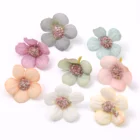 Декоративные мини-цветы, шелковые, 2 см, 50 шт.