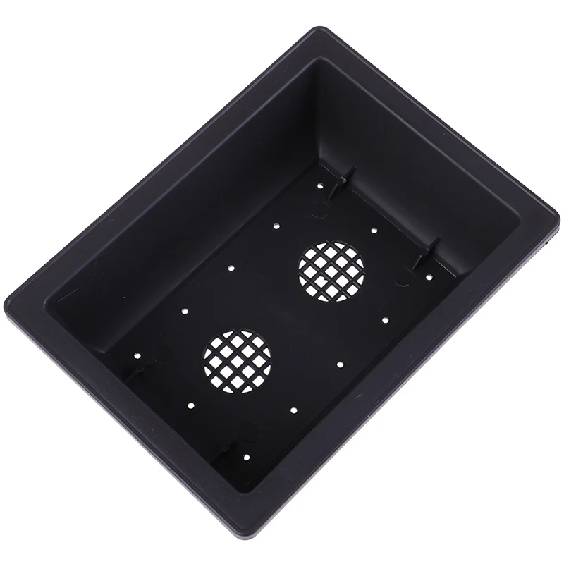 1 шт. пластмассовый фотобонсай горшок для детской комнаты растений в ретро стиле