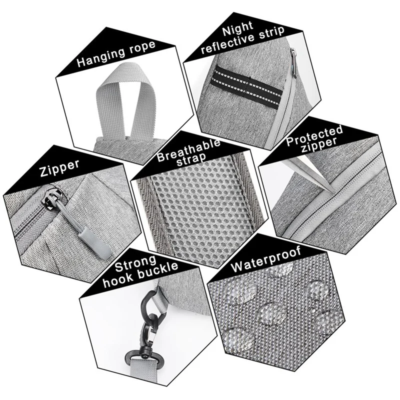 Сумка-Кроссбоди OSOCE унисекс с одним плечевым ремнем для мужчин и женщин | Багаж