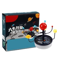 1color box set solar system nine planets model science kit diy assembly interaction physics kids educational toy experiment gift