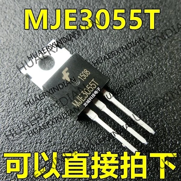 

10PCS/LOT NEW MJE3055T (BJT) - 10A/60V/75W TO-220 in stock
