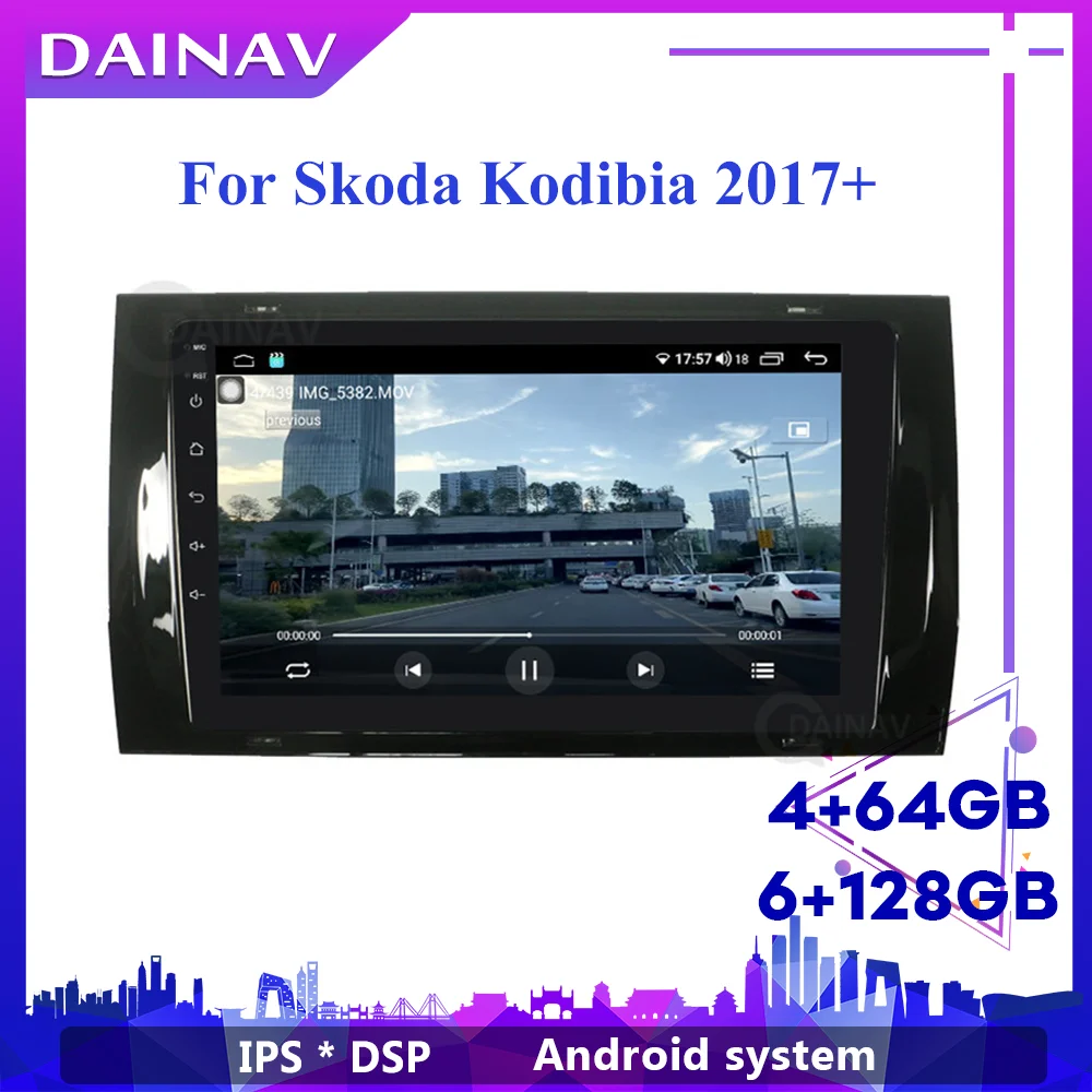 

2 Din Car Multimedia Player Stereo For Skoda Kodibia 2017+ Autoradio Tesla Car Radio GPS Navigation