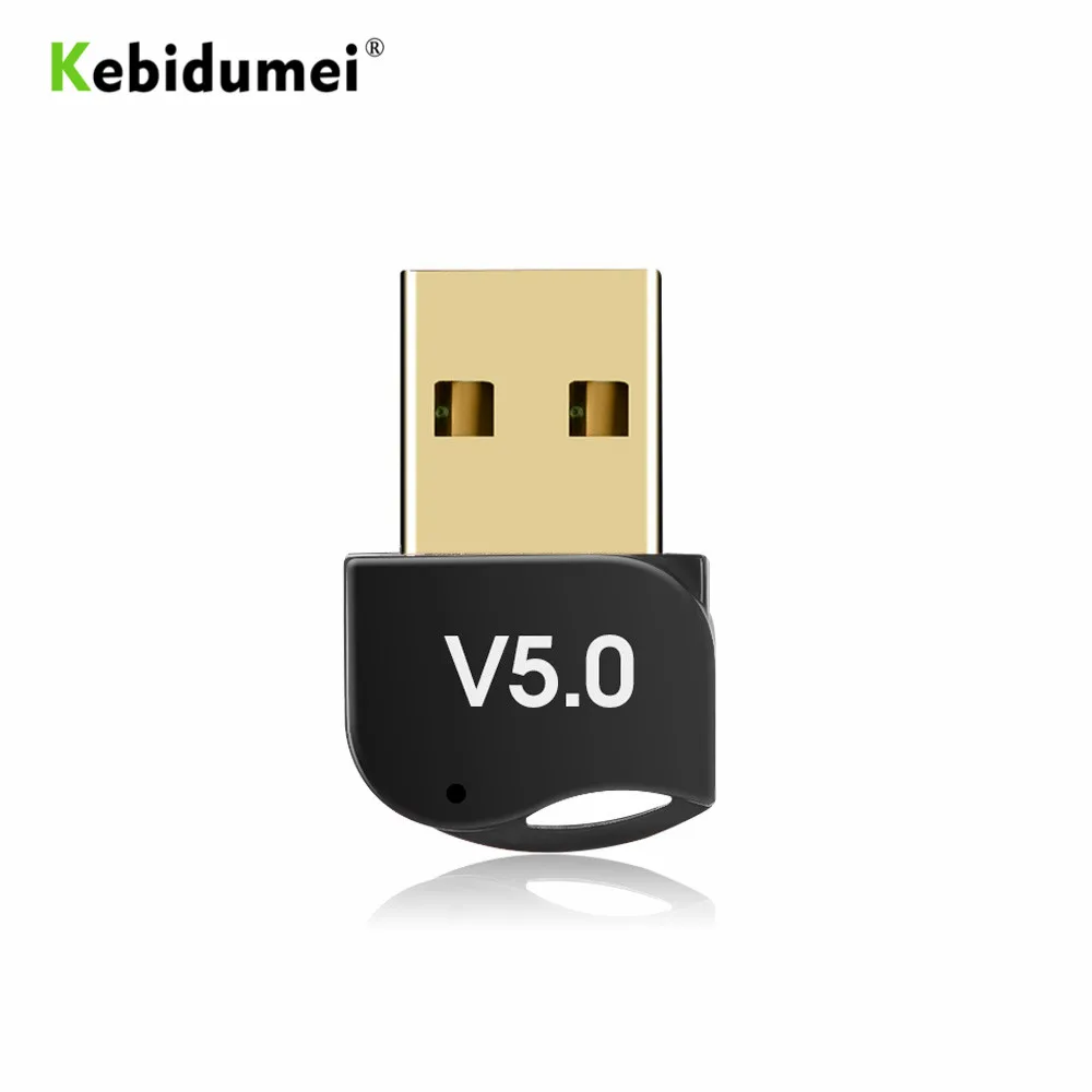 Bluetooth адаптер kebidumei USB ключ для компьютера беспроводной передатчик 5 0 музыкальный