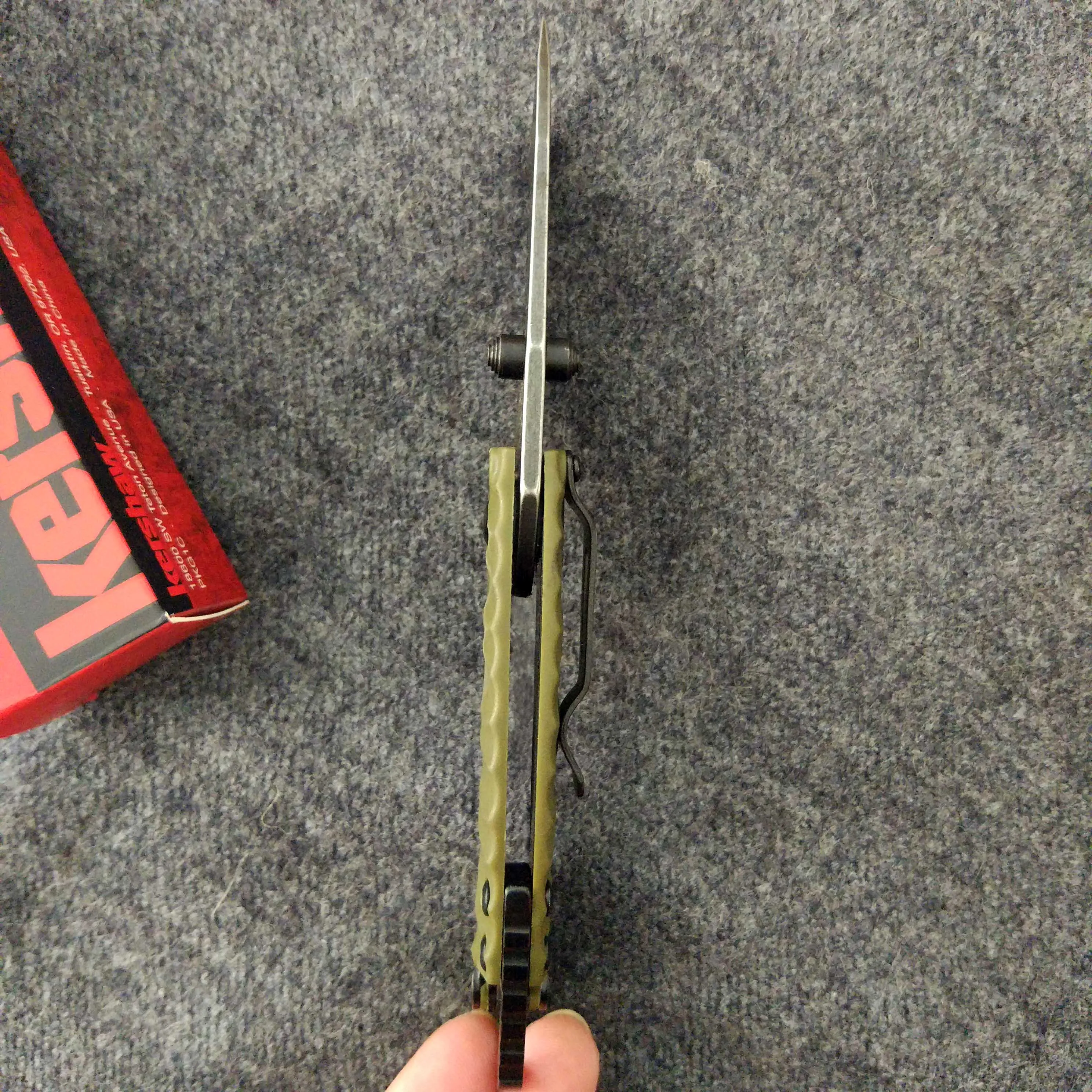 BENYS версия OEM Kershaw 8750 зеленый фруктовый Кухонный Нож Папка Карманный Универсальный EDC инструменты