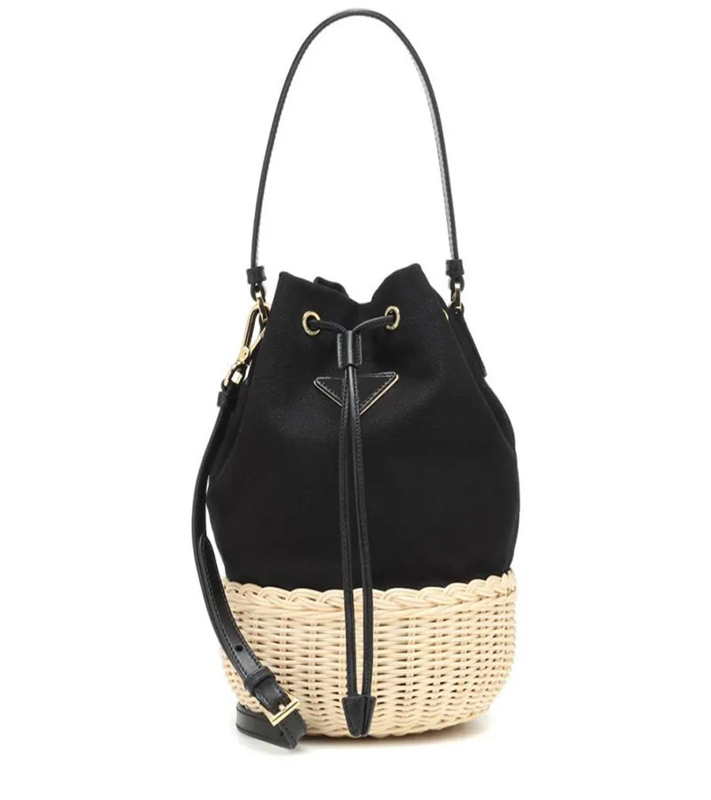 Круглая Вязаная дамская сумочка из ротанга 2020 пляжная сумка мессенджер мешок