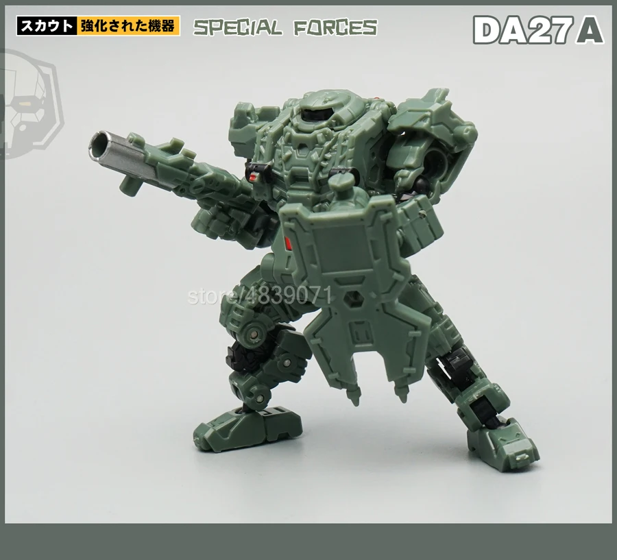 MFT DA27 DA27A DA27C Diaclone трансформация мощность ed-suit power Suit черный мех Solider Lost Planet фигурка игрушка