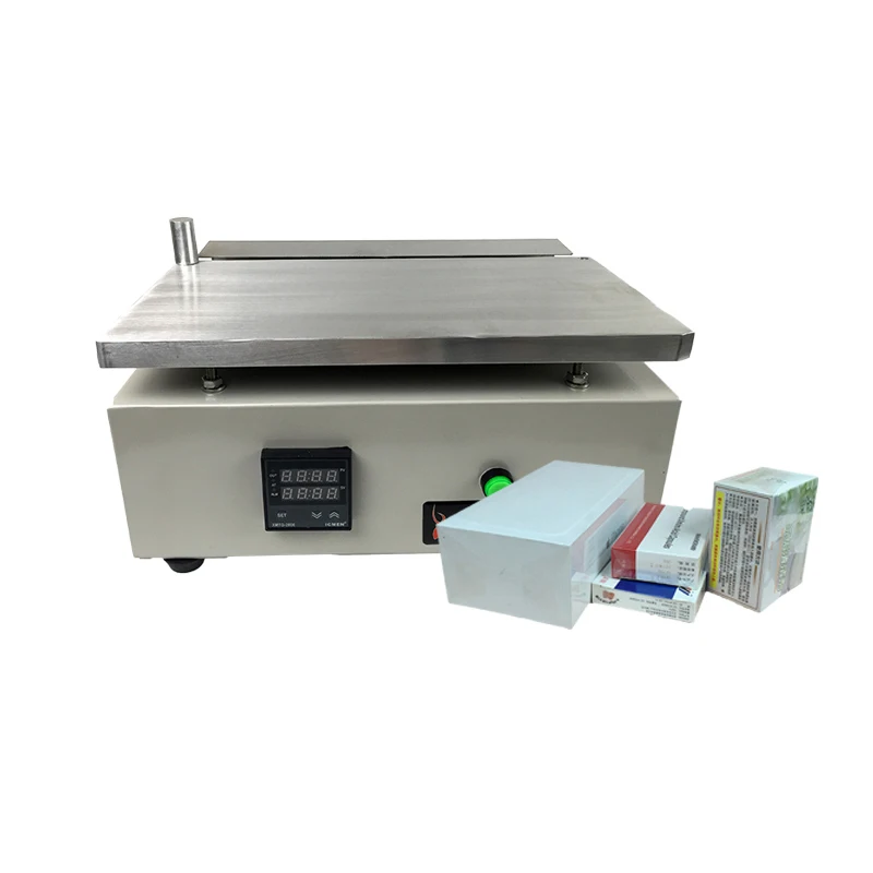 220V аппарат для упаковки в целлофан сигарет Косметика покерная коробка блистер