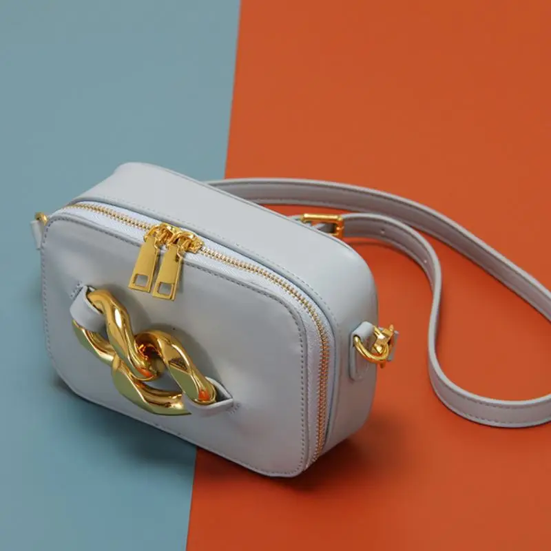 

Coolcept Fashion Women Mini Shoulder Bag Pu Leather Summer Women Crossbody Bag Metal Decoration Zipper Phone Female Bag