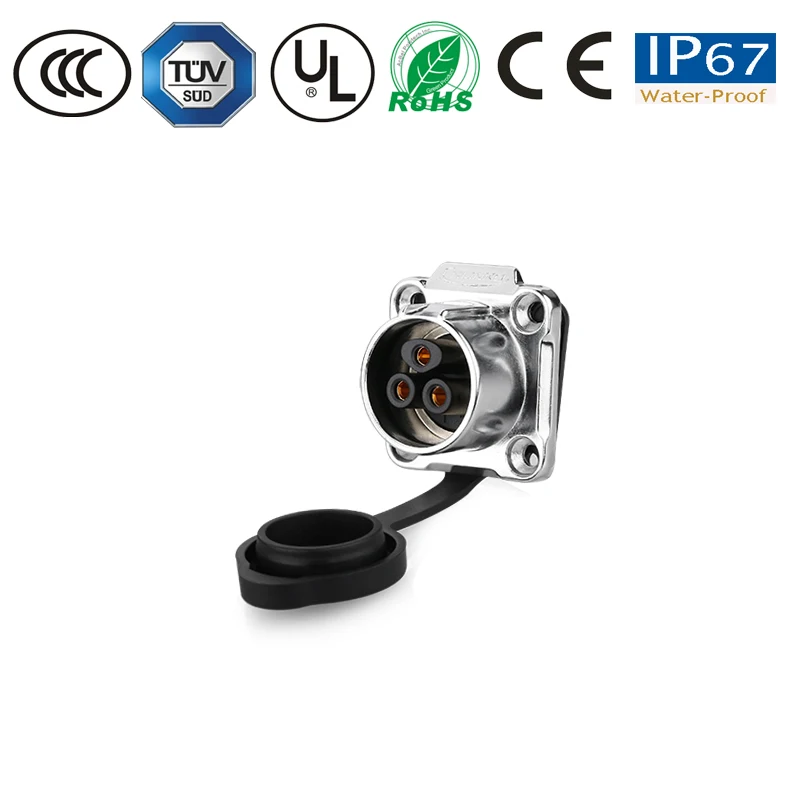 Водонепроницаемый Соединительный кабель для проводника общественная вилка