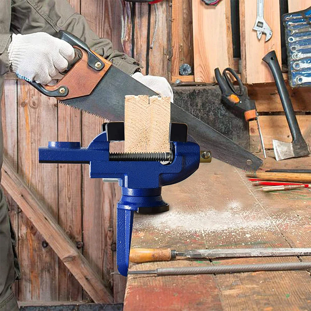 Universal Bench Vice Machine Vise Clamp Full Metal Multifunction Woodworking Tools for DIY Table Use | Инструменты