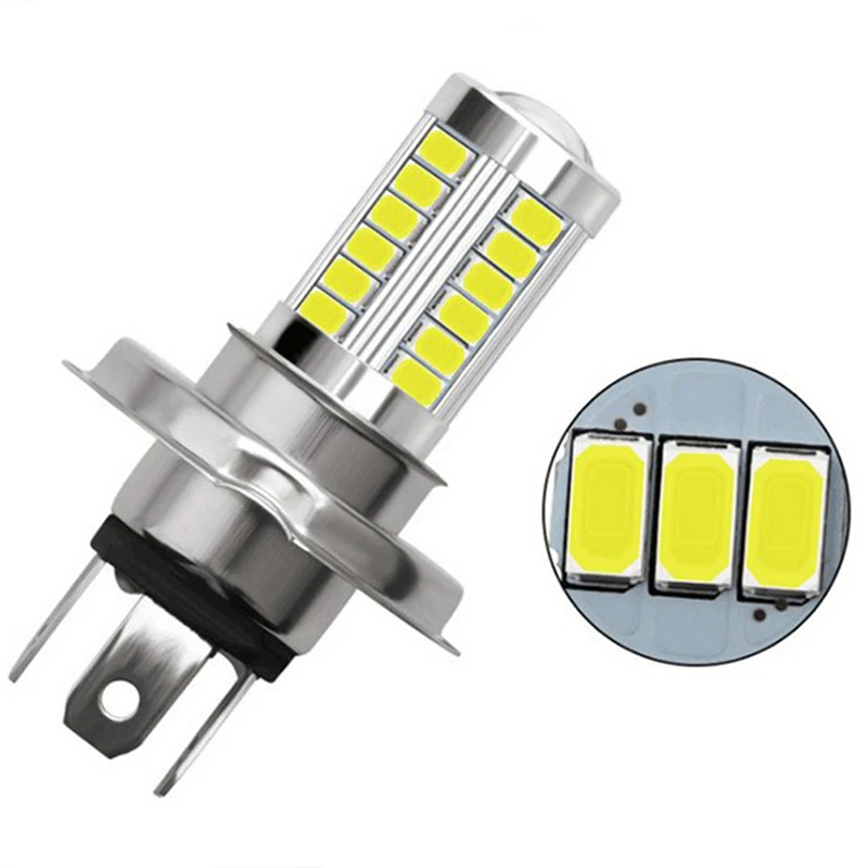

1 шт., Автомобильные светодиодные лампы H4 33 SMD 5630 5730
