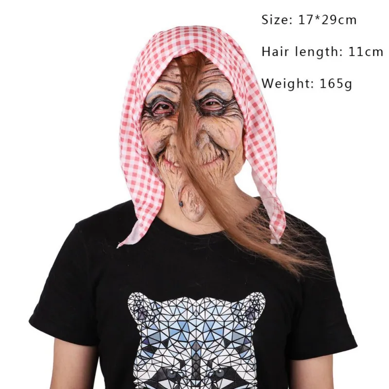 Маска Джокера из фильма Бэтмен Темный рыцарь Косплей страшная маска клоуна с зелеными волосами парик Хэллоуин Латексная Маска карнавальный костюм - Цвет: Little Hood