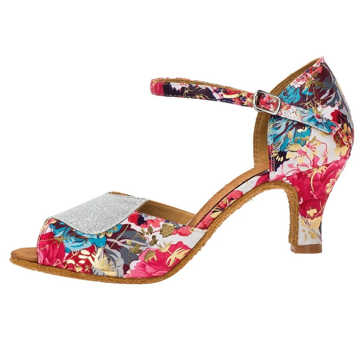 HXYOO/Женская обувь для латинских танцев сальсы на высоком каблуке красная танго