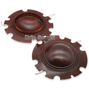 2шт, 51 мм динамик, звуковая катушка 25 Вт, 51-жильный звуковой сигнал, громкий динамик, искусственная полимерная пленка, диафрагма, привод акустическая система ВЧ #3