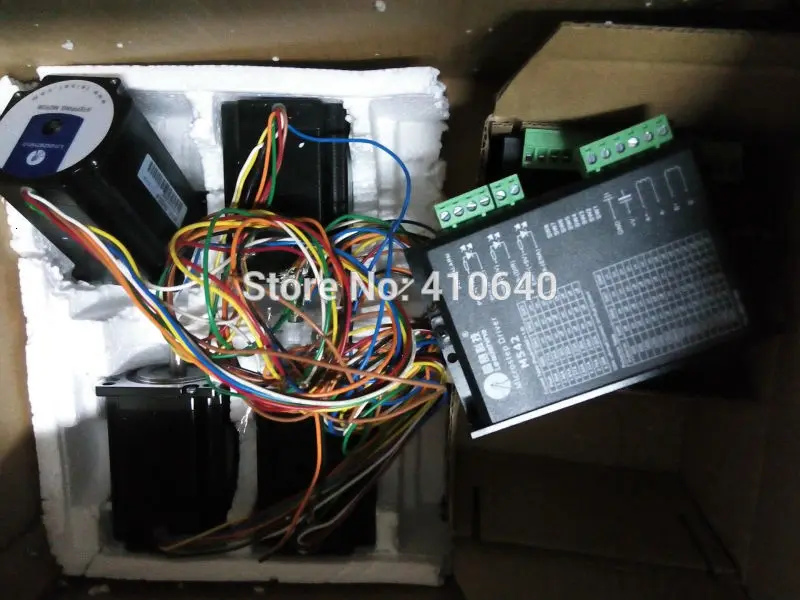 Настоящий Leadshine NEMA23 шаговый двигатель 57HS21A 8 мм вал 5A 2,1 Н. М крутящий момент 76 мм Длина 4 провода соответствие с шаговым приводом DM542