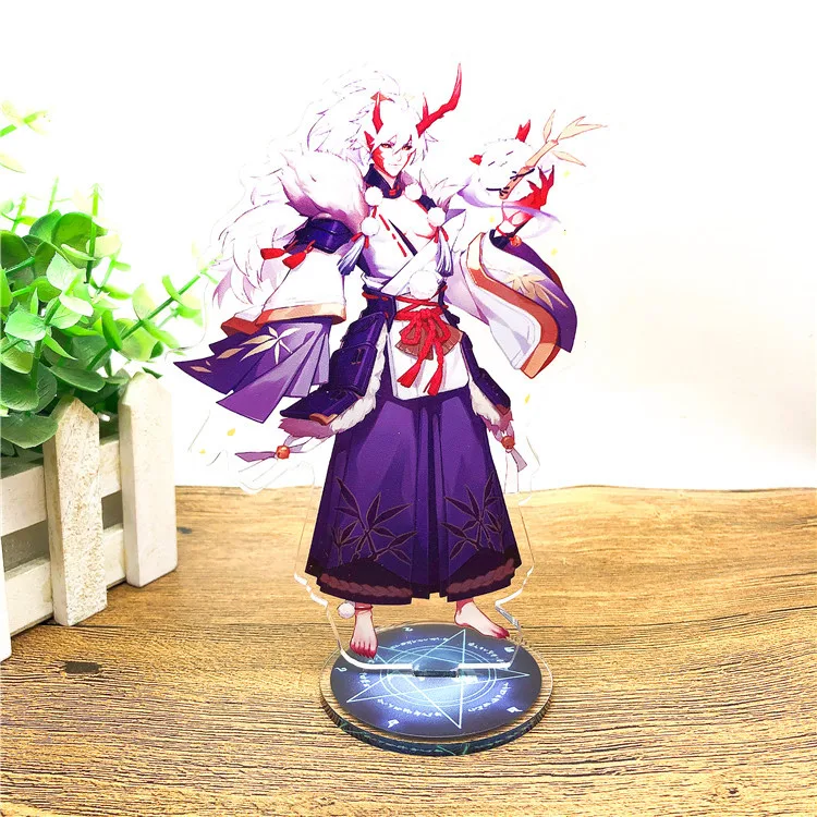 Игра Onmyoji брелок onikiri Ootengu aoandou Momo Ibaraki douji милый забавный мультфильм акриловый ключ chian модные персонализированные ювелирные изделия