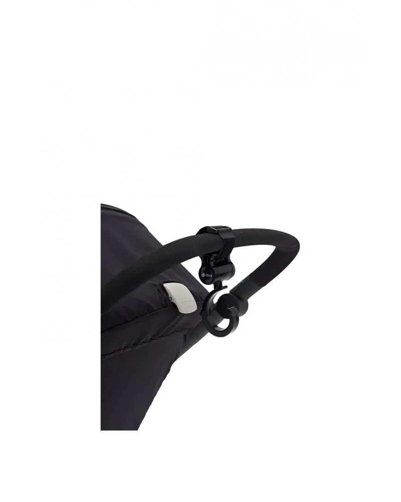 Qtus 360 Degree Rotation Universal Stroller Hooks, Multi Purpose, Cco-Friendly 2 Packs, Black enlarge