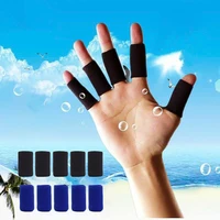 510pcs outdoor basketball volleyball finger stretchy sleeve guards thumb protectors hand guards covers sport protective tools