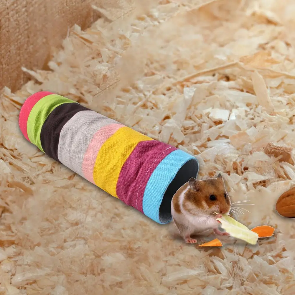 Маленькие игрушки-туннели для домашних животных разноцветные туннели игр