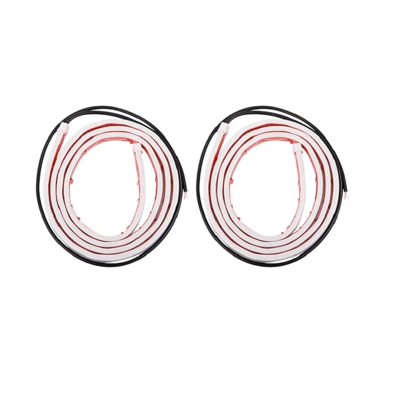 

Car Door Opening Warning LED Lights Welcome Decor Lamp Strips Anti Rear-end Collision 12V Safety Universal auto accessories CF