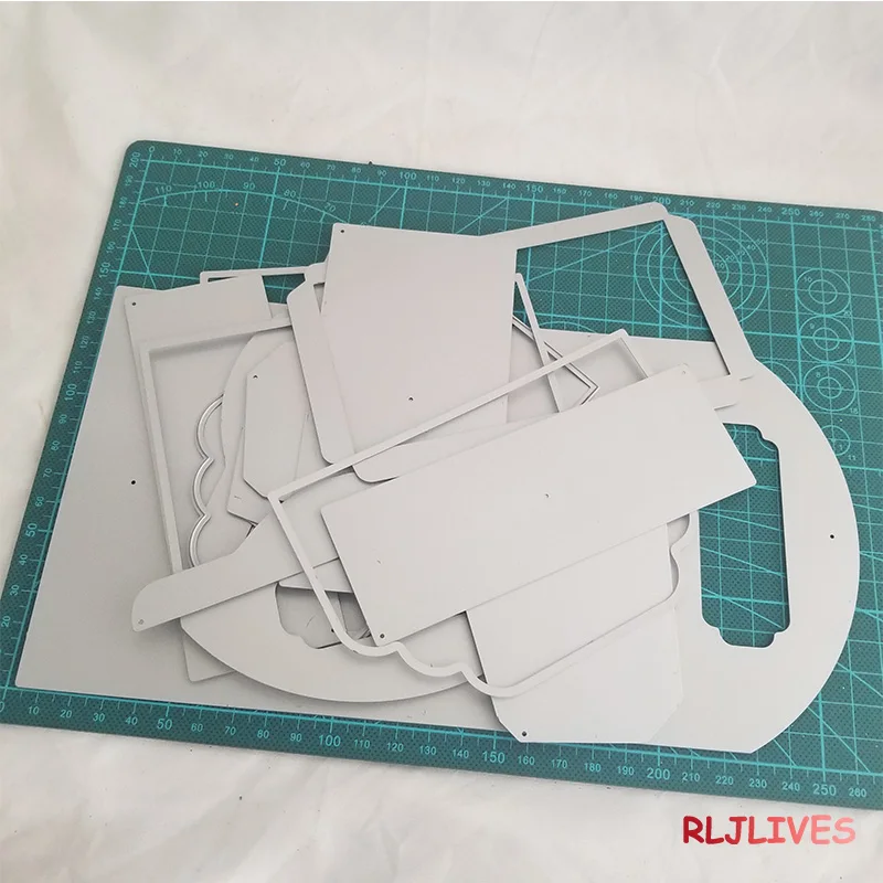 

Charming Gift box Metal Cutting Dies DIY Scrapbooking Card Stencil Craft Handmade Album Handbook Decoration