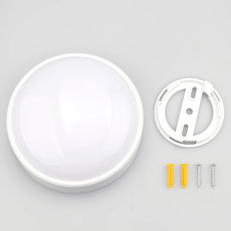 Влагостойкий светодиодный потолочный светильник Настенный Круглый/Овальный для