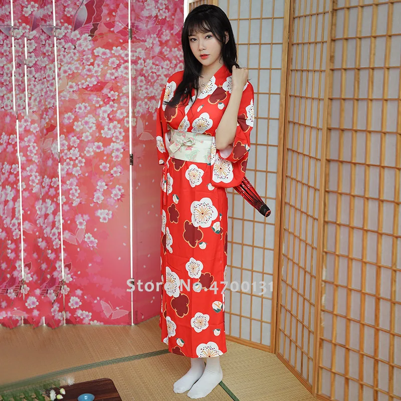 Японское традиционное свадебное вечернее платье женское кимоно Geisha Sakura Haori для