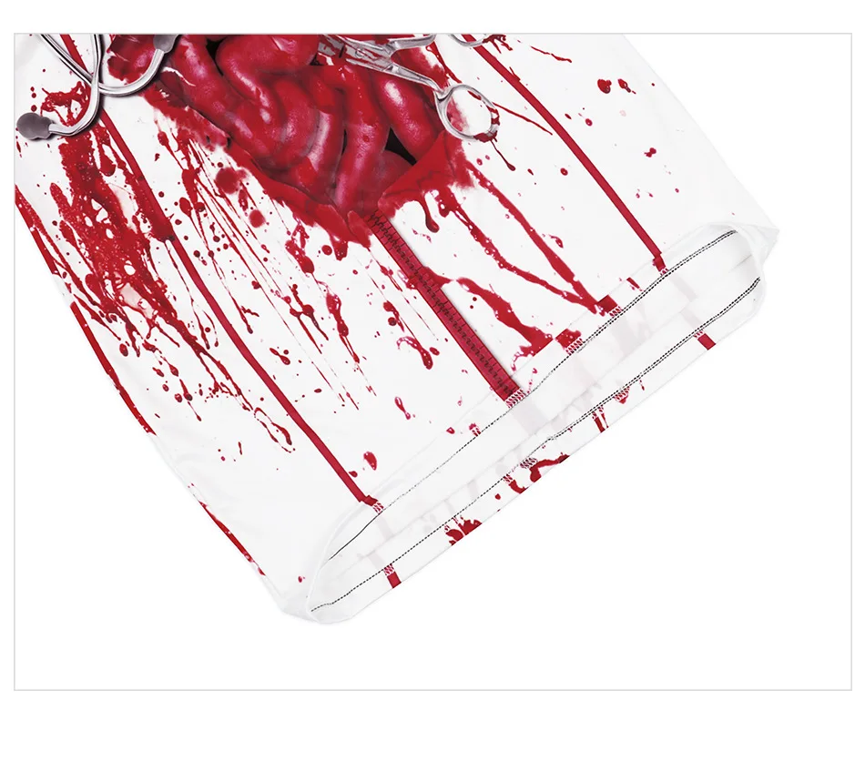 Хеллоуин платье День мертвых костюм вампира Haloween костюмы ужаса Призрака с