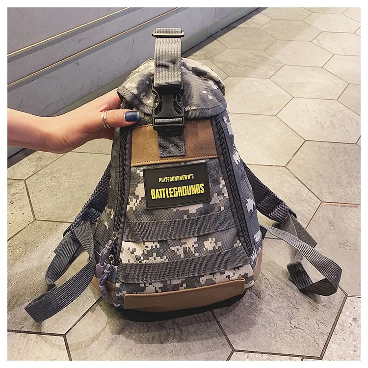 Сумка для косплея PUBG, 3 уровня, рюкзак, холщовые сумки для взрослых, для путешествий, детей, студентов, сумки PLAYERUNKNOWN'S BATTLEGROUNDS, сувенир, подарок