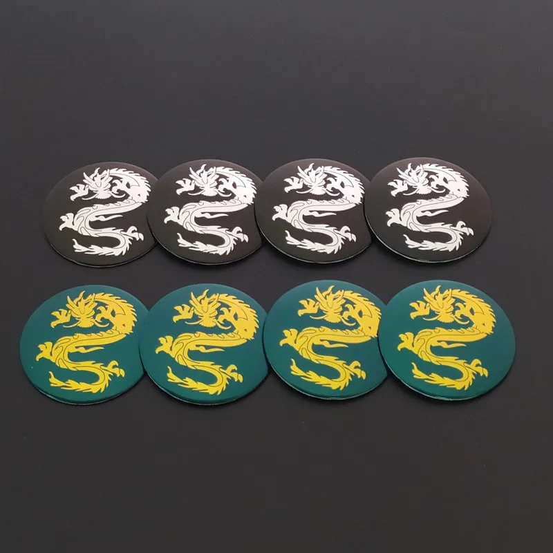 

56mm Car wheel Center Hub badge Dragon Logo sticker decal cover suitable For Lada Renault Skoda VW BMW Toyota Honda Seat JEEP