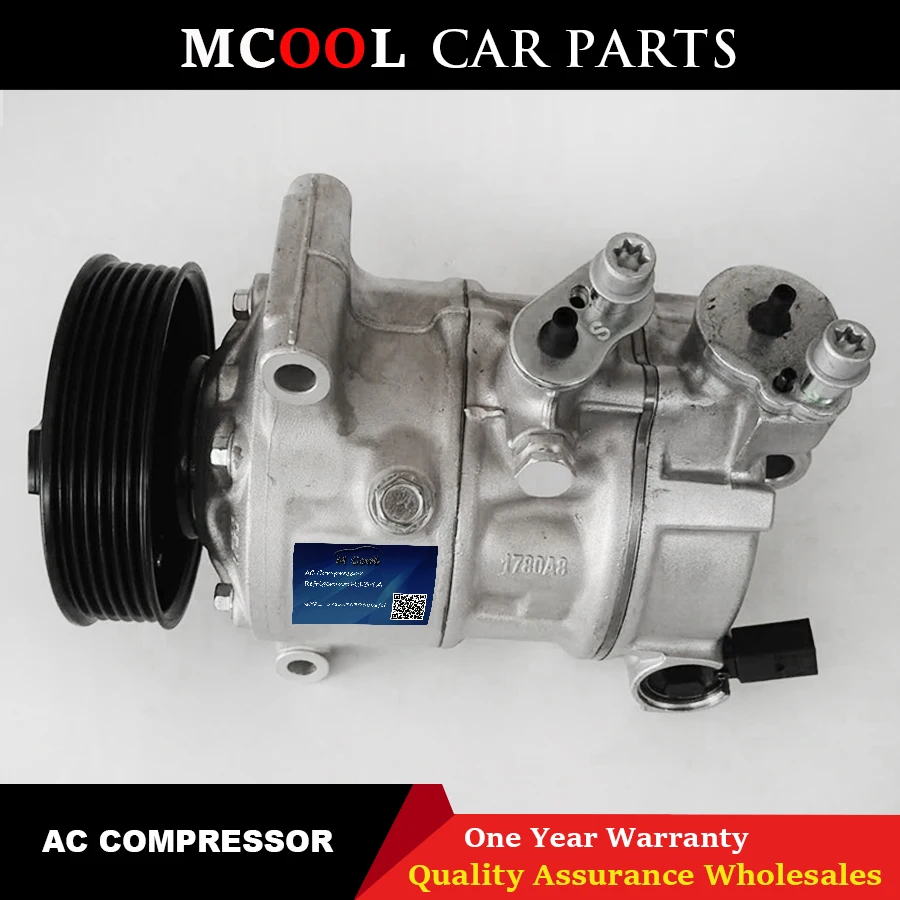Компрессор переменного тока для VW golf Caddy Eos Jettas Passat Polo Tiguan Touran 1K0820803C 1K0820803G 1K0820803Q