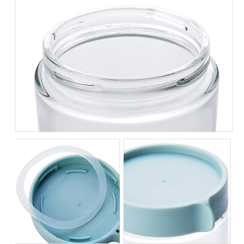 Стеклянная бутылка для хранения молока порошка конфет печенья 1 шт. | Дом и сад