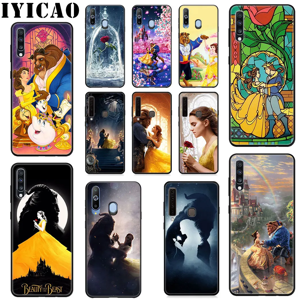 Красивый и чудовище Мягкий силиконовый чехол для Samsung Galaxy A20E A9 A8 A7 A6 Plus A5 A3 A2 Core TPU |