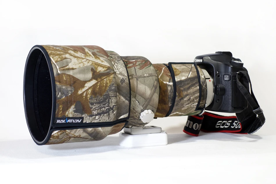 Фотопокрытие для Canon EF 200 мм F/1 8 L USM камуфляжная Защитная крышка объектива с