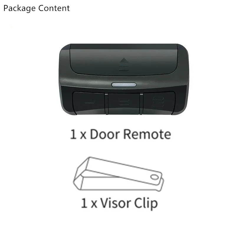 Универсальные Многочастотные ворота и гаражные двери с 3 кнопками пульт