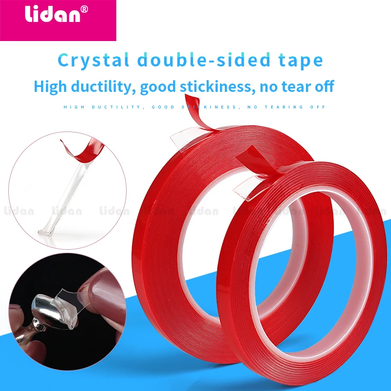 Нейл-арт фиксированный Маникюрный Инструмент наклейки красные акриловые