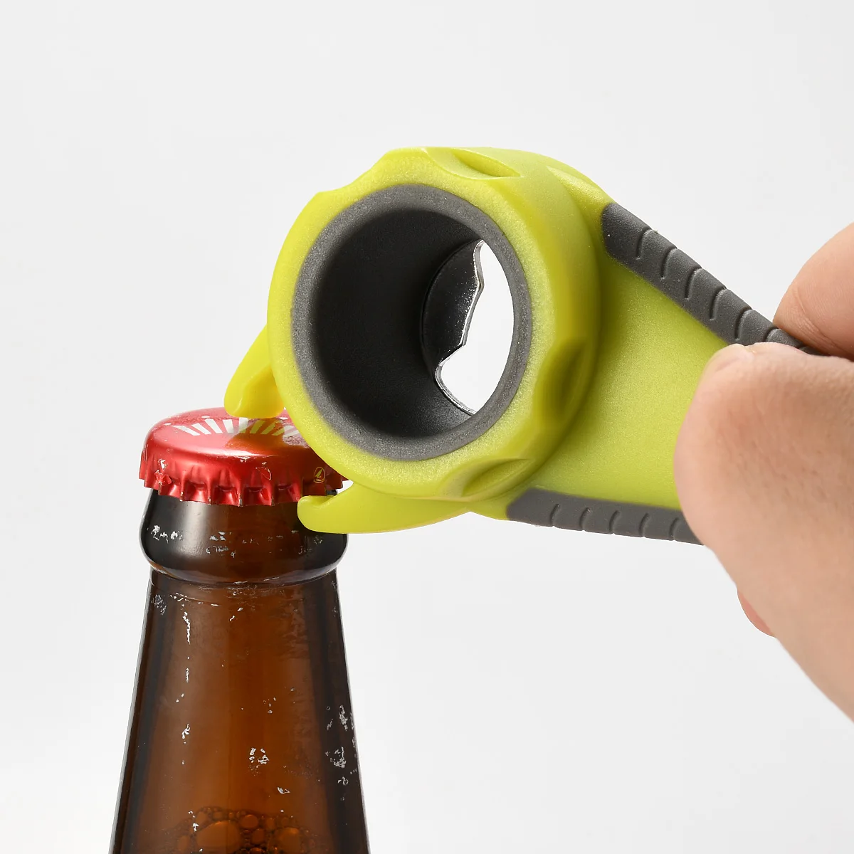 

5 In 1 Multifunction Twist Bottle Opener, All in One Jar Gripper Can Wine Beer Lid Twist Off Jar Opener Claw 1pc