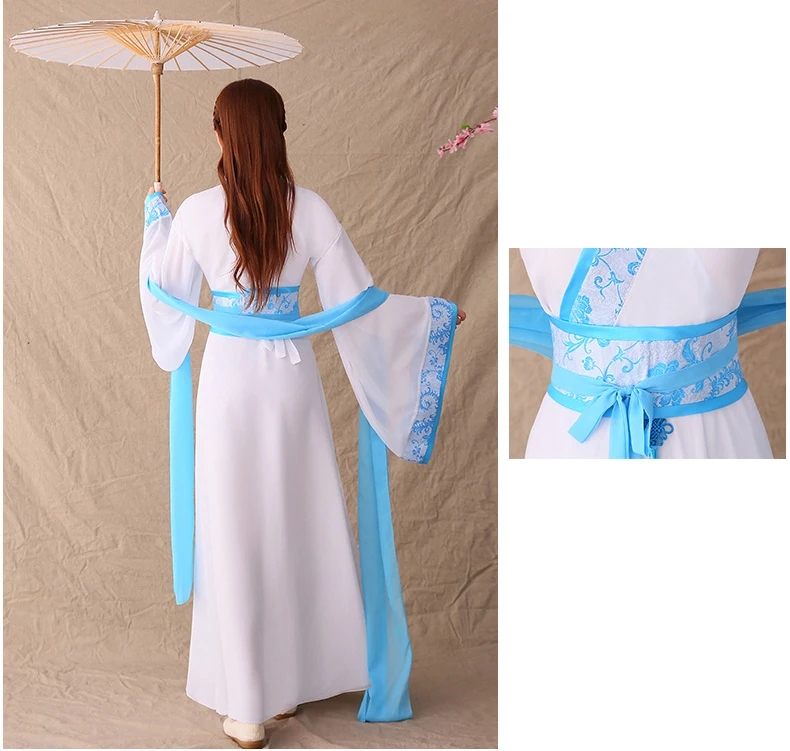 Праздничный наряд для взрослых детей танцевальные костюмы Hanfu женское сказочное