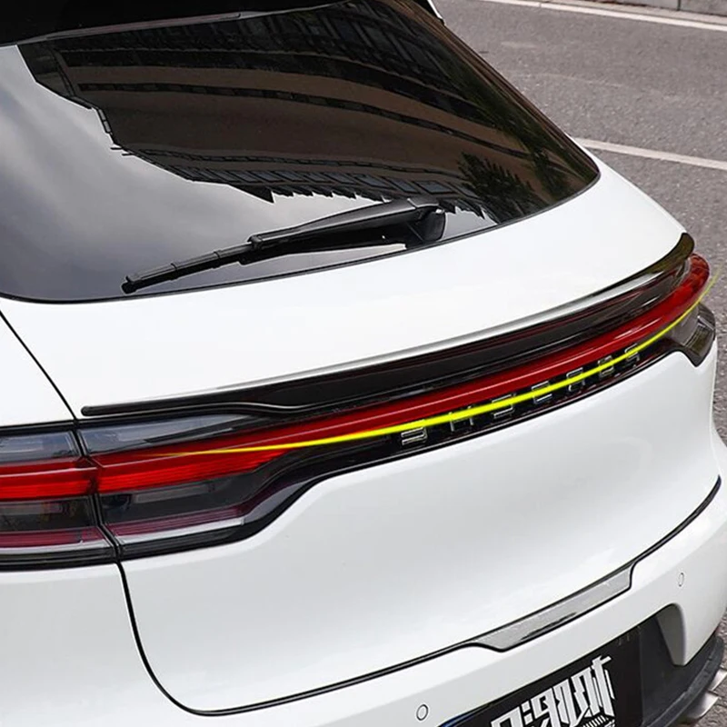 CEYUSOT FOR Porsche Macan Gts Car Tail Box Spoiler Turbo Rear Taillight Decoration Accessories ABS Wing 2018-2020 | Автомобили и
