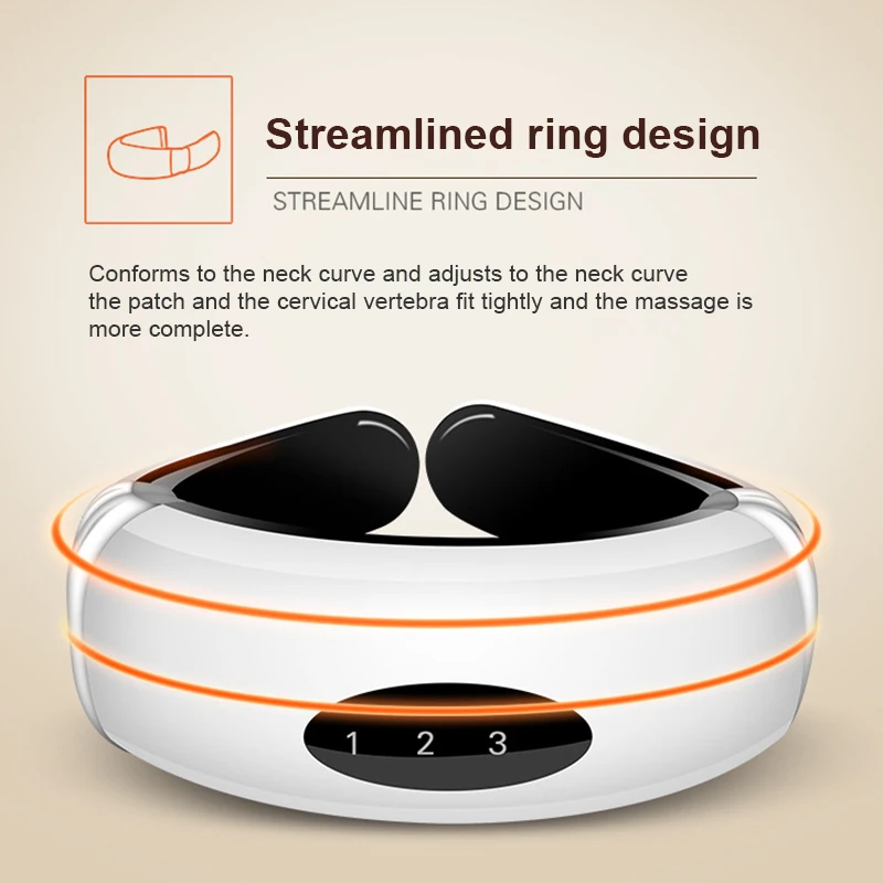 Channy электрический импульс спины и шеи массажер дальний ИК облегчитель боли