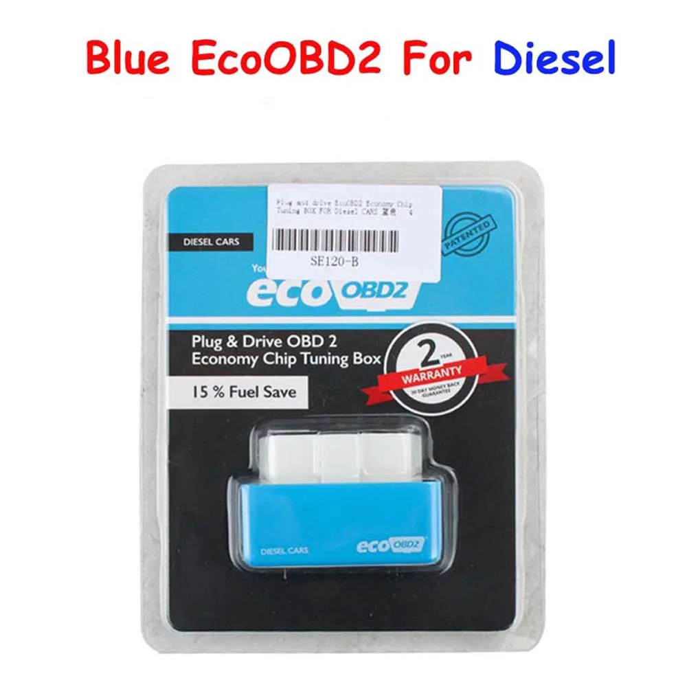 Чип тюнинг ECOOBD2 нитроobd2 ECU Nitro OBD2 Eco разъем и драйвер для дизельного бензинового