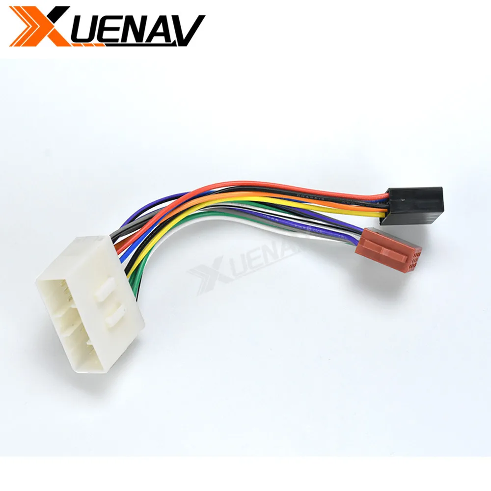 Кабель-переходник для радиоприемника Xuenav 12-005 ISO FOR-SSANG YONG 2005 + DAEWOO 1997 разъем жгута